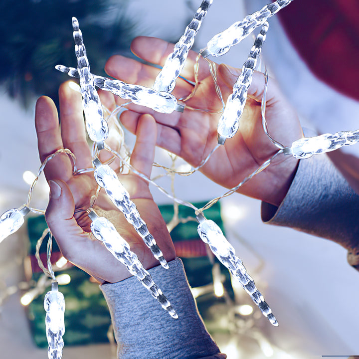 Sonnewelt LED icicle light chain 40 LEDs