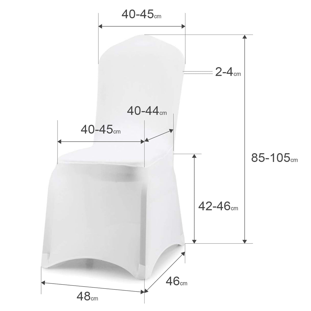 Sonnewelt universal chair covers elastic white