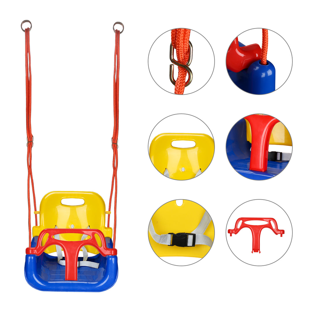 Sonnewelt Kinderschaukel Babyschaukel 3 in 1