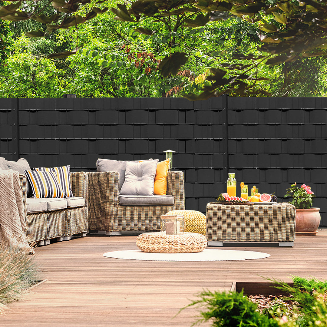 Sonnewelt privacy strips hard PVC 10-40 pieces