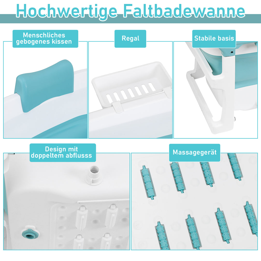 Sonnewelt Foldable Bathtub with Cover