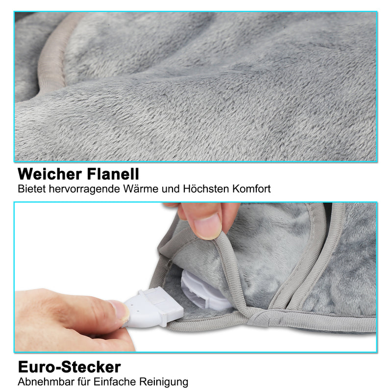 Sonnewelt Fußwärmer Elektrischer Fußsack mit 6 Temperaturstufen