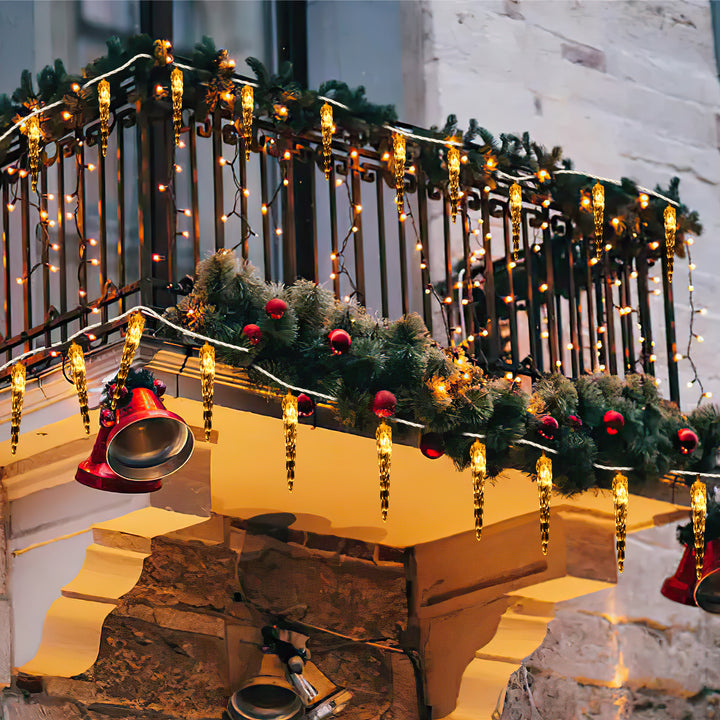 Sonnewelt LED icicle light chain 40 LEDs
