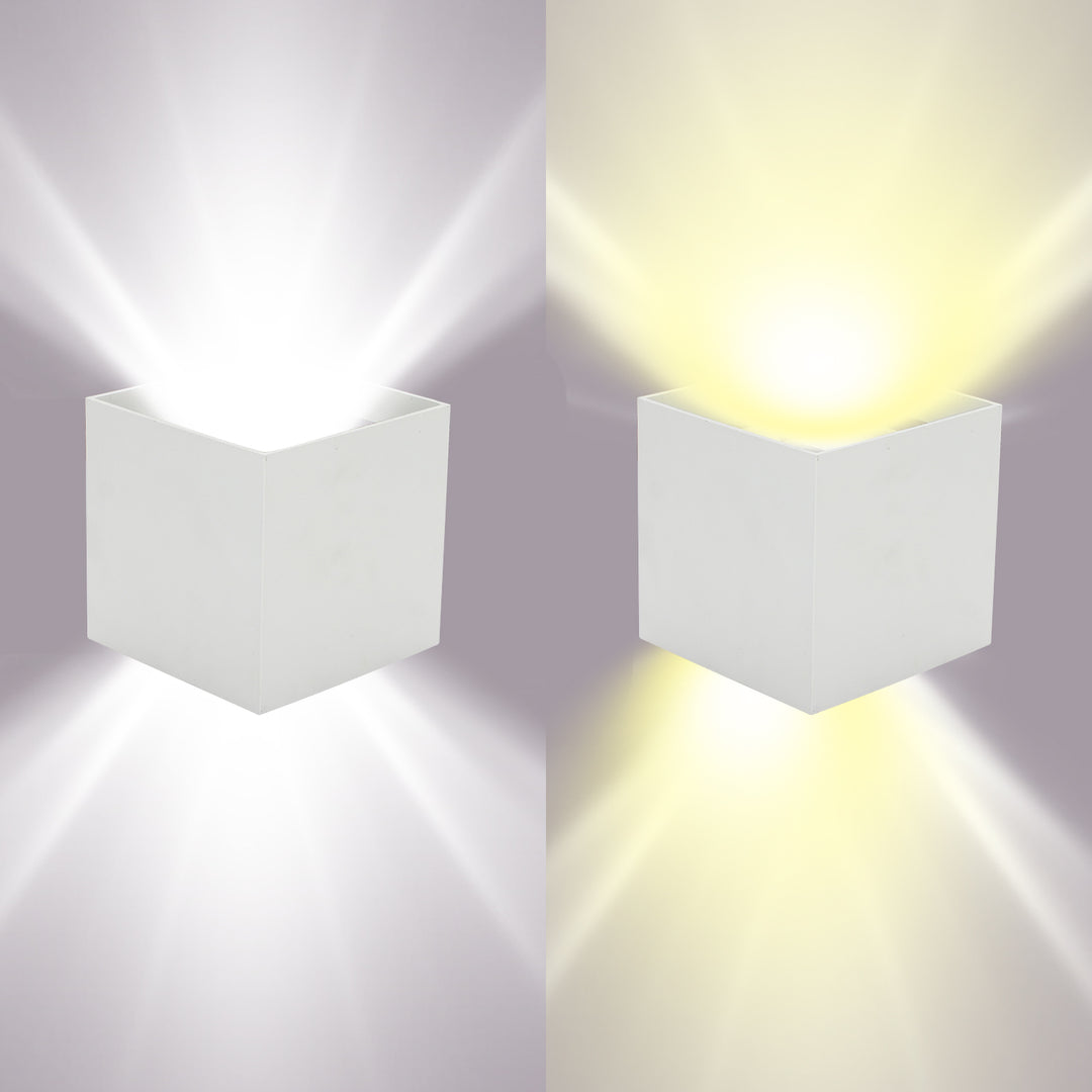 Sonnewelt LED Wandleuchte Wasserdicht Außen 7W/12W