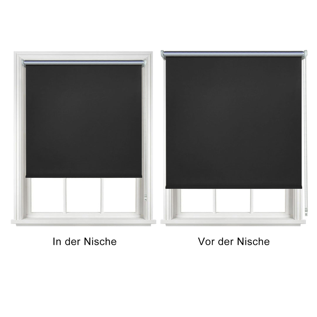 Sonnewelt Verdunkelungsrollo ohne Bohren