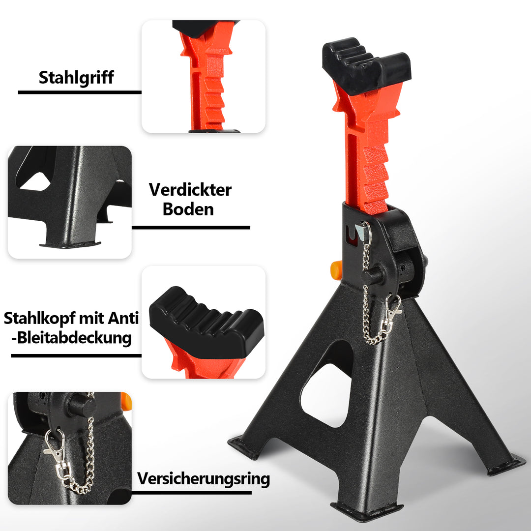 Sonnewelt jack stand heavy duty 3T 2 pieces