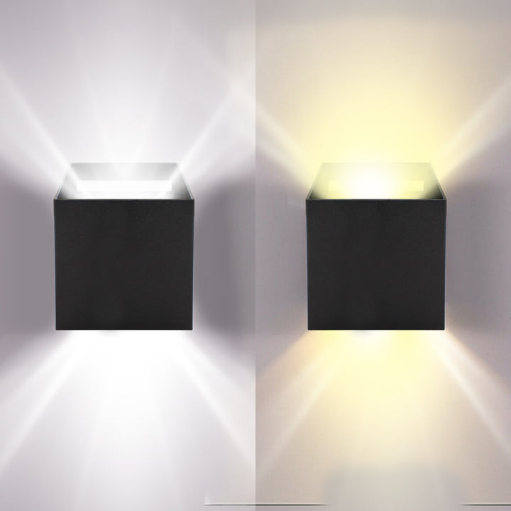 Sonnewelt LED Wandleuchte Wasserdicht Außen 7W/12W