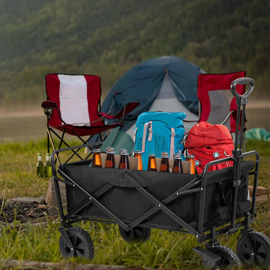 Sonnewelt handcart foldable transport cart 100kg load capacity