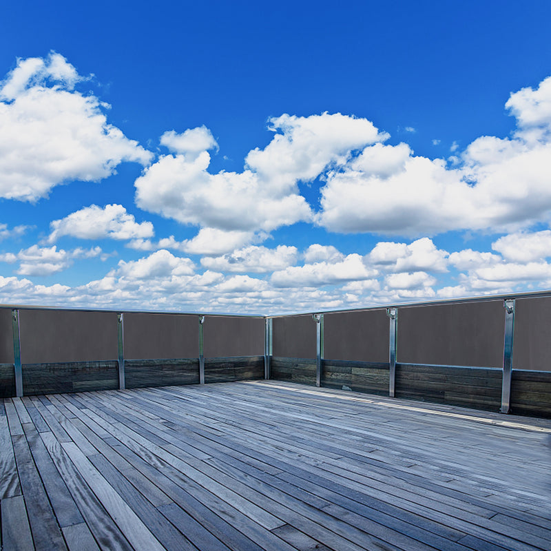 Sonnewelt Balkon Sichtschutz  PVC Blickdichte