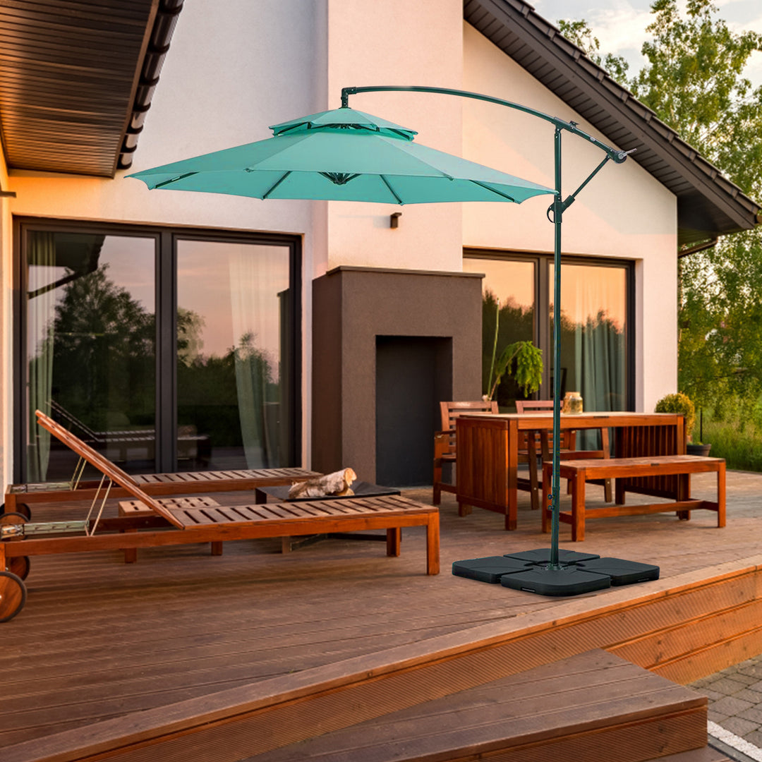 Sonnewelt Schirmständer befüllbar 100kg