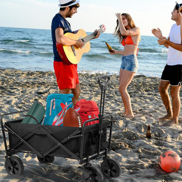 Sonnewelt handcart foldable transport cart 100kg load capacity