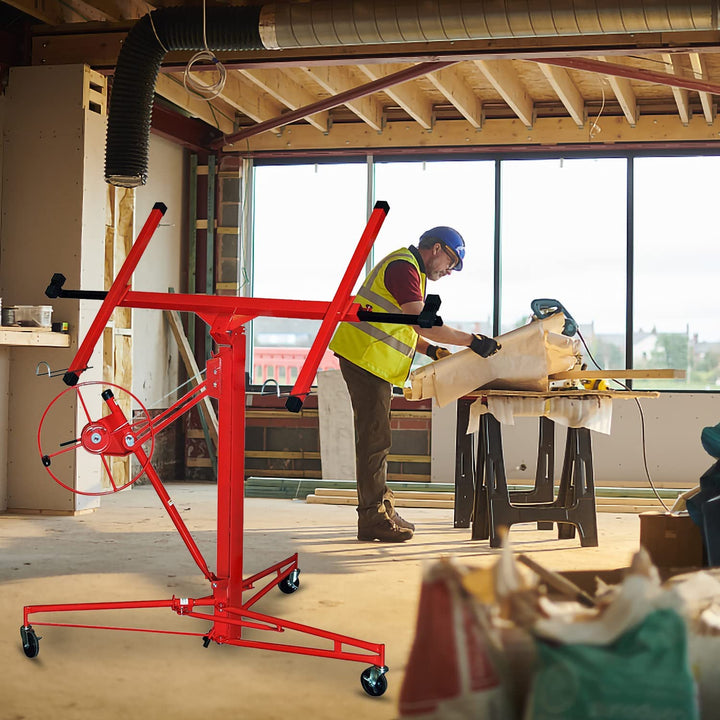 Sonnewelt Plattenheber 68 kg Traglast klappbar Höhenverstellbar 140cm -350cm