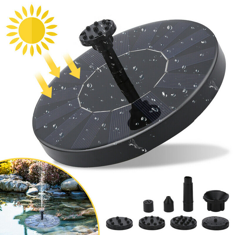 Sonnewelt SolarPumpe solar fountain pond pump