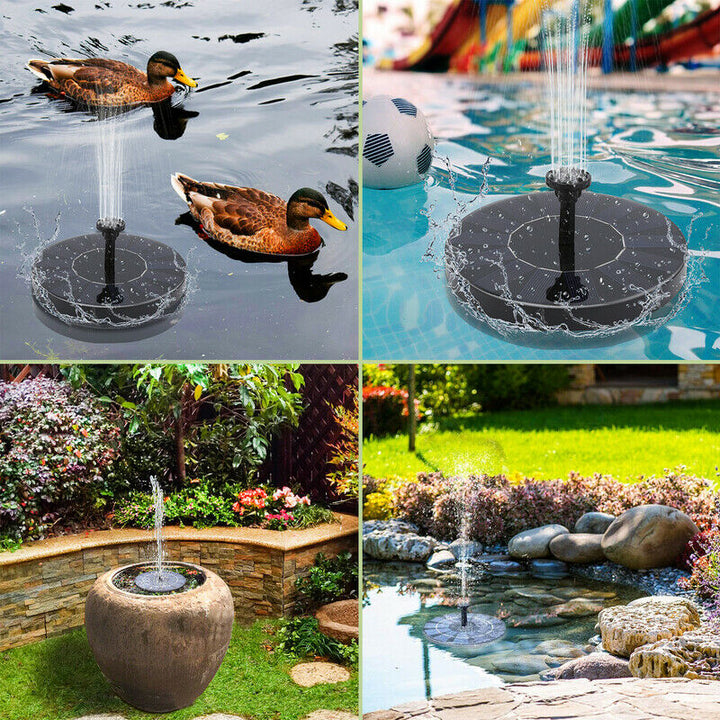 Sonnewelt SolarPumpe solar fountain pond pump