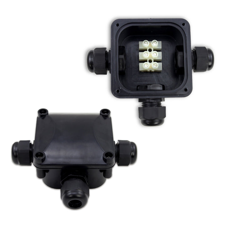 Sonnewelt Wasserdichte Abzweigdose 3-Wege Verteilerdose IP68