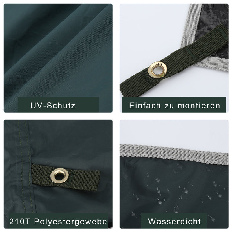 Sonnewelt Zeltplane Tarp PU Wasserdicht