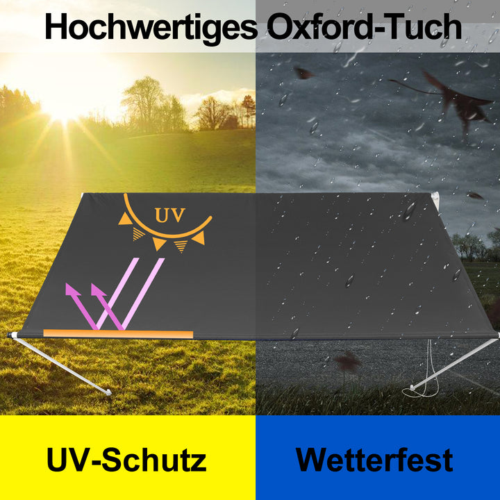 Sonnewelt Einziehbar Markisen Spannmarkise