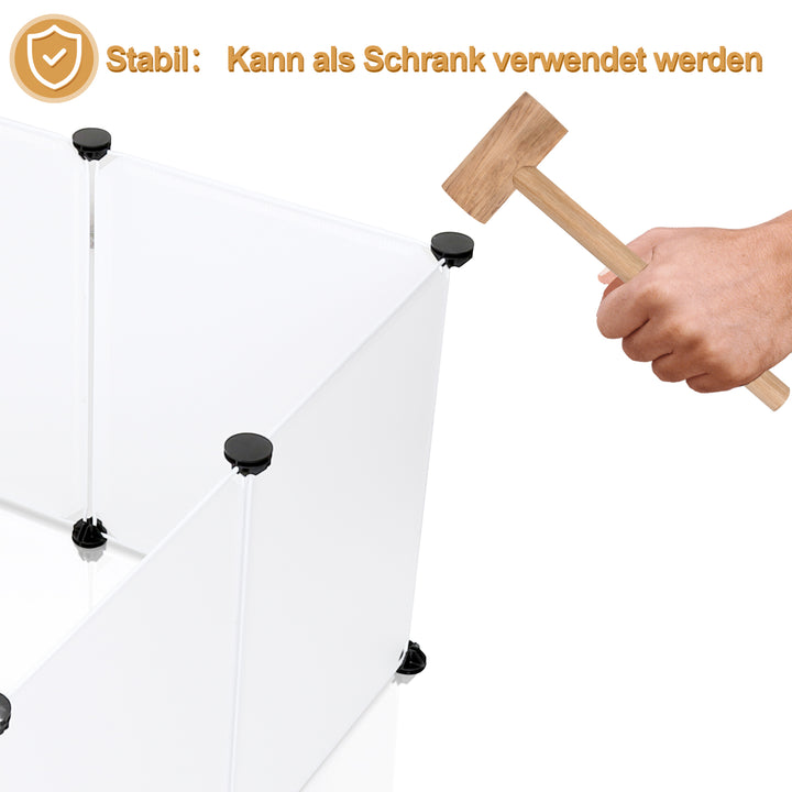 Sonnewelt Free-Range Enclosure Plastic for Small Animals 12 Pieces