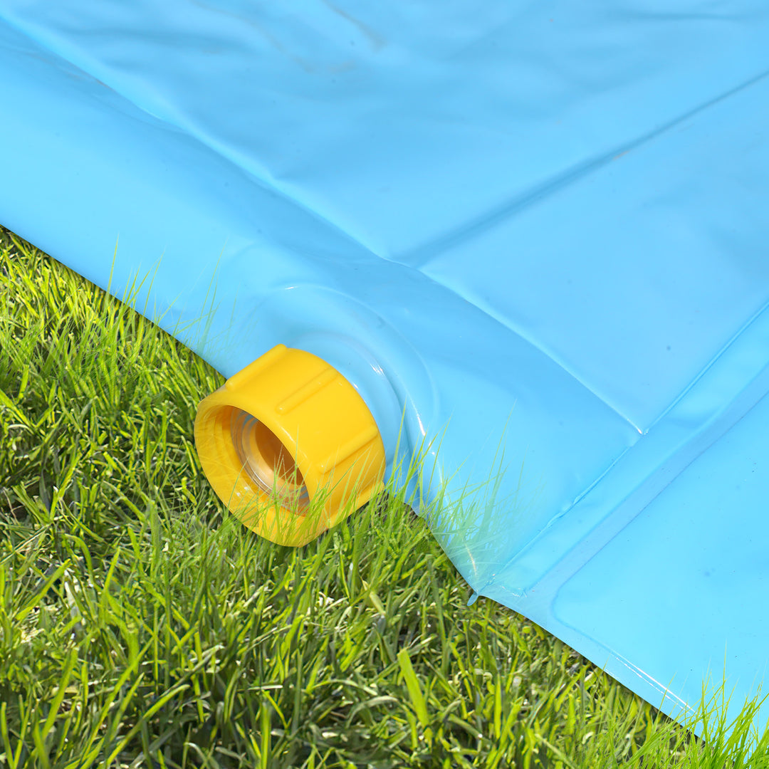 Sonnewelt Kinder Wasserrutsch PVC Rasen Pool