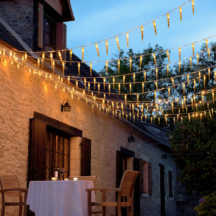 Sonnewelt LED icicle light chain 40 LEDs