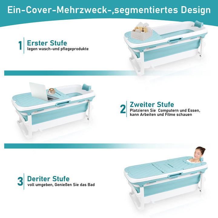 Sonnewelt Foldable Bathtub with Cover