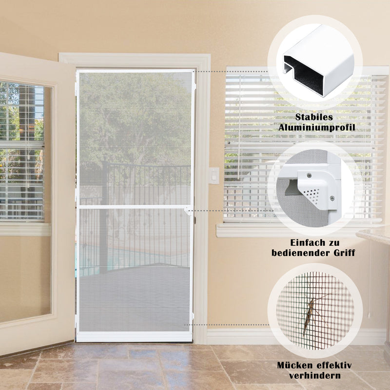 Sonnewelt Fliegengitter Tür Fenster Insektenschutz