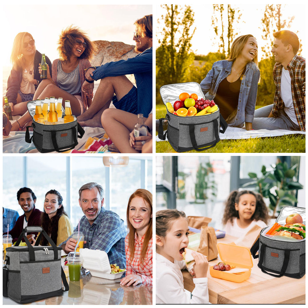 Sonnewelt Kühltasche Faltbar mit Kühlakku