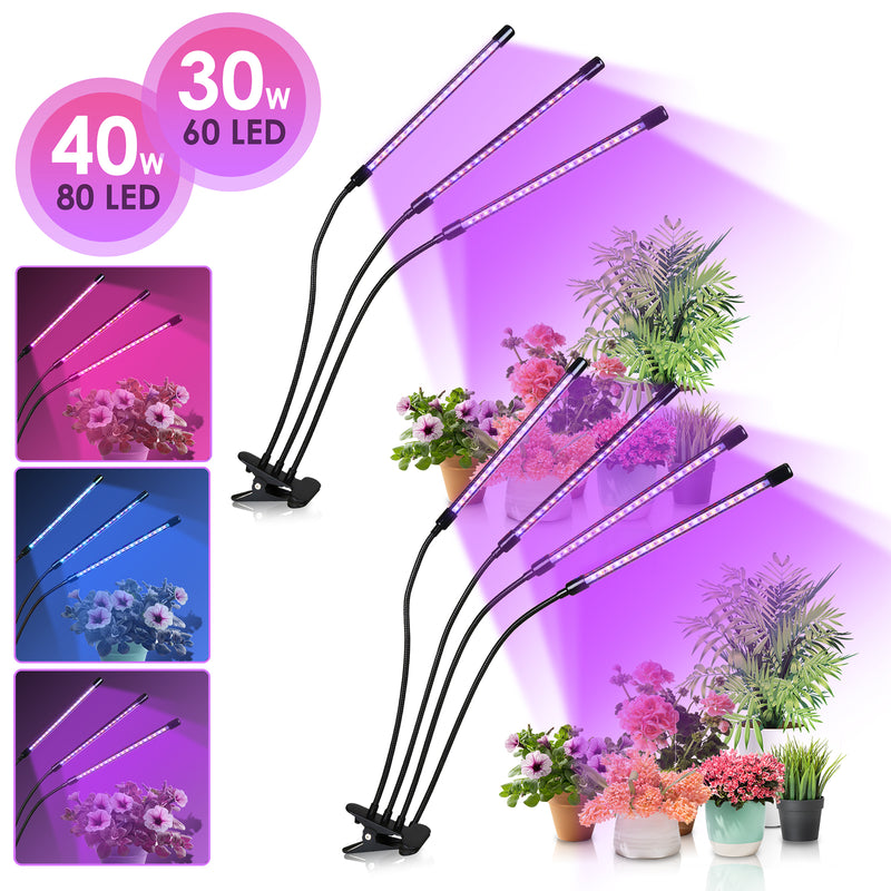 Sonnewelt LED Pflanzenlampe Vollspektrum 30W/40W