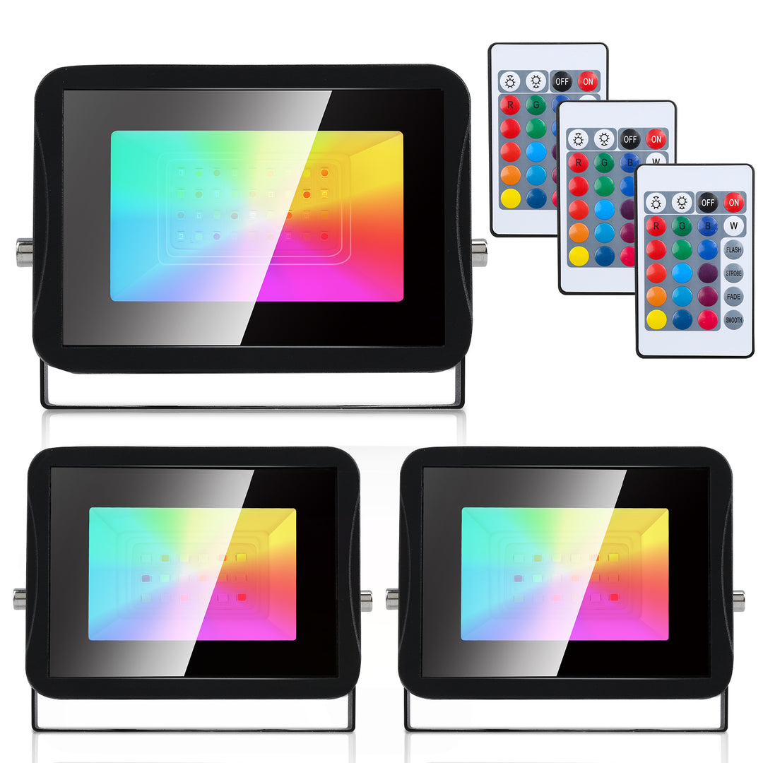 Sonnewelt RGB spotlight color changing floodlight IP66