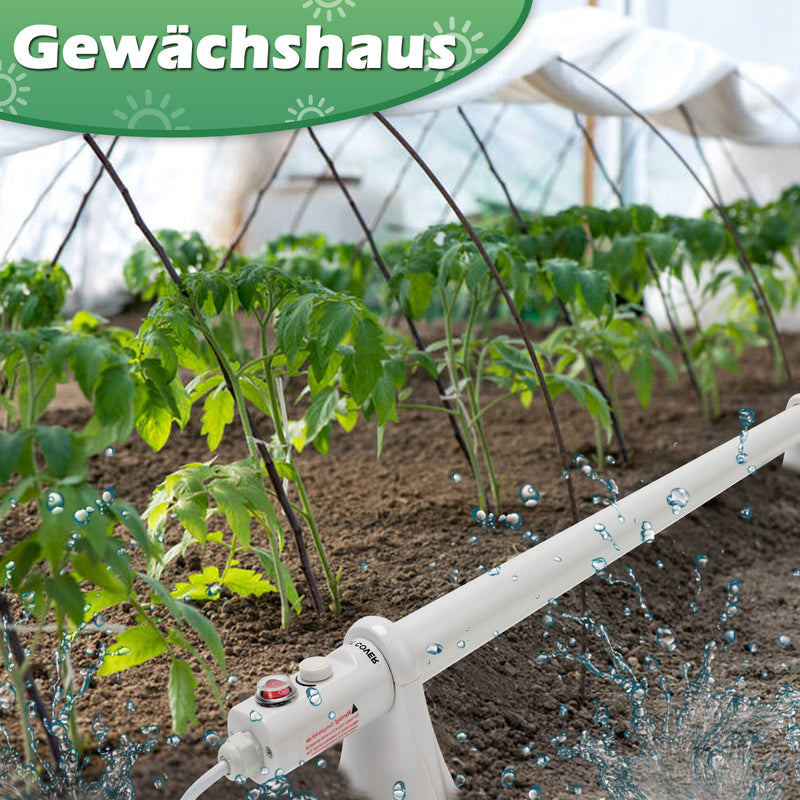 Sonnewelt Elektrische Heizung für Gewächshäuser mit eingebautem