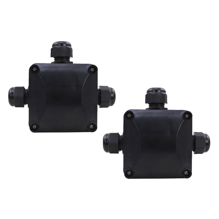 Sonnewelt Wasserdichte Abzweigdose 3-Wege Verteilerdose IP68