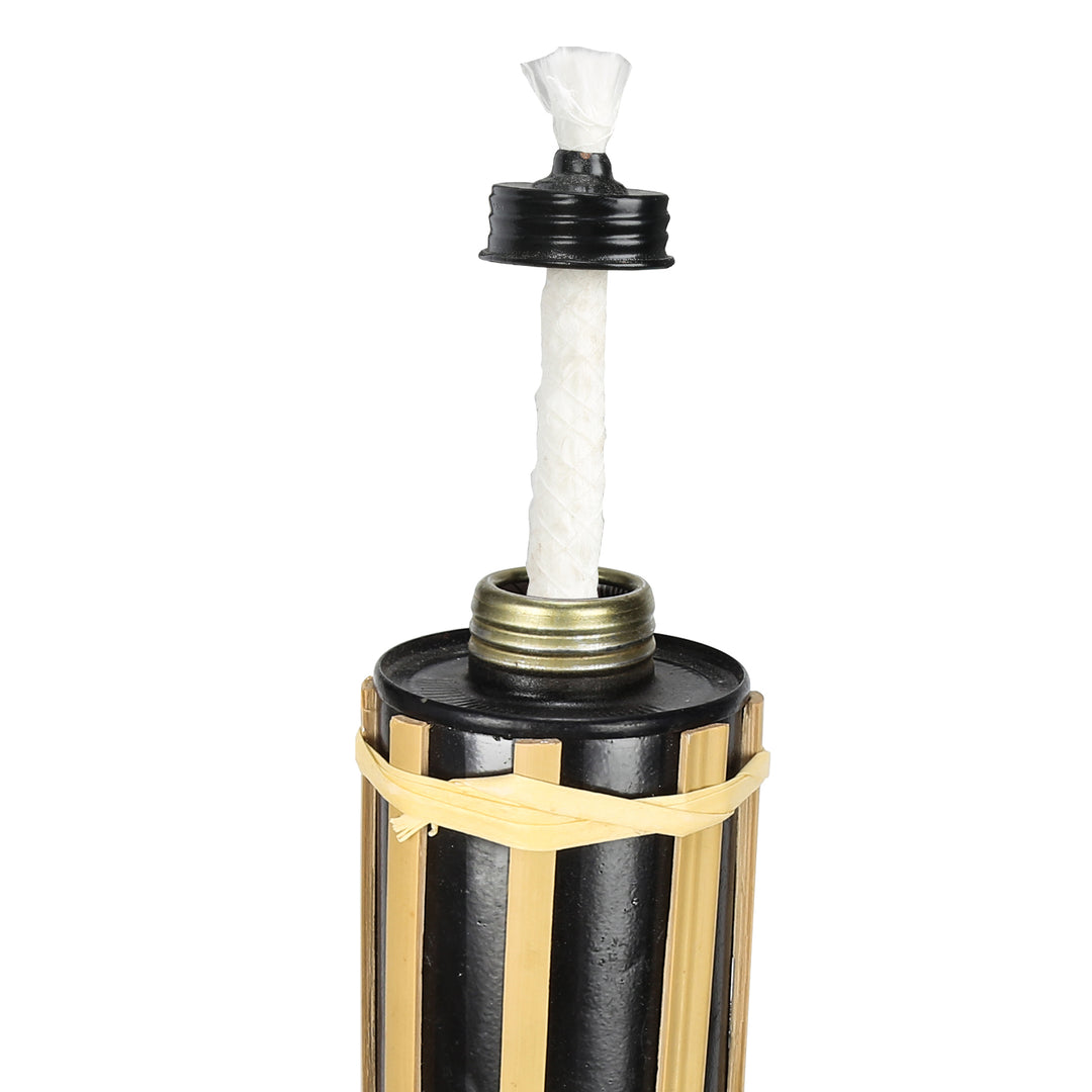 Sonnewelt set of 10 garden torches with wick