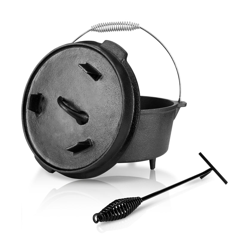 Sonnewelt Dutch Oven Gusseisen 4.5 qt/9 qt/7-teiliges Set