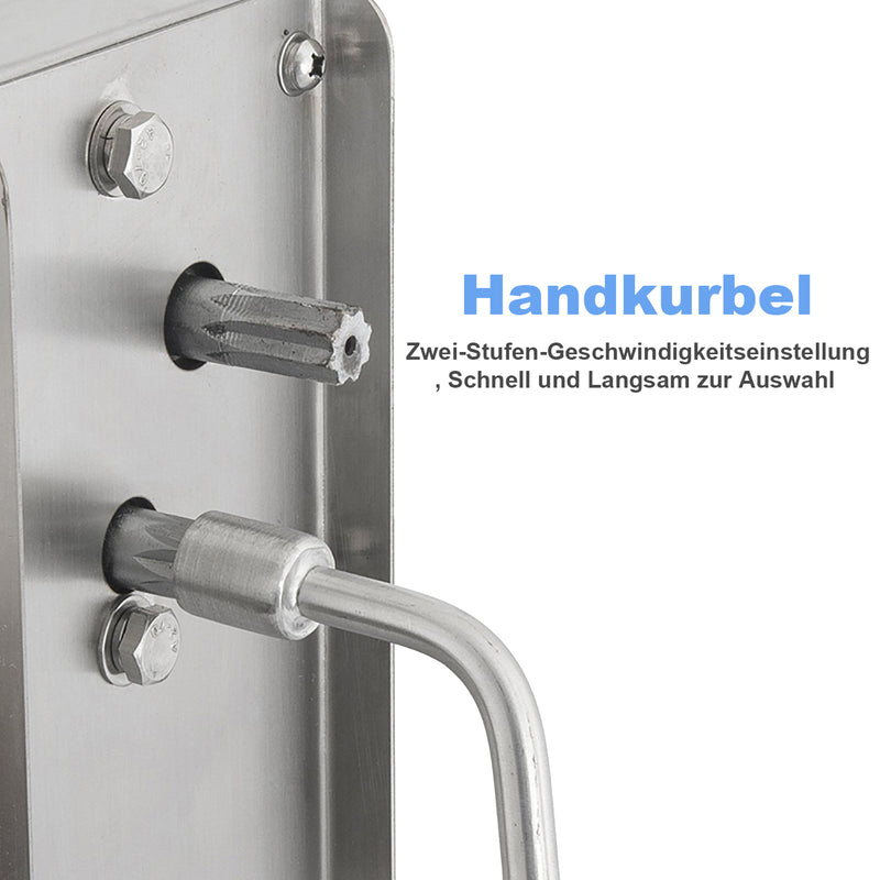 Sonnewelt Wurstfüllmaschine Zuhause Edelstahl 3L 5L 7L