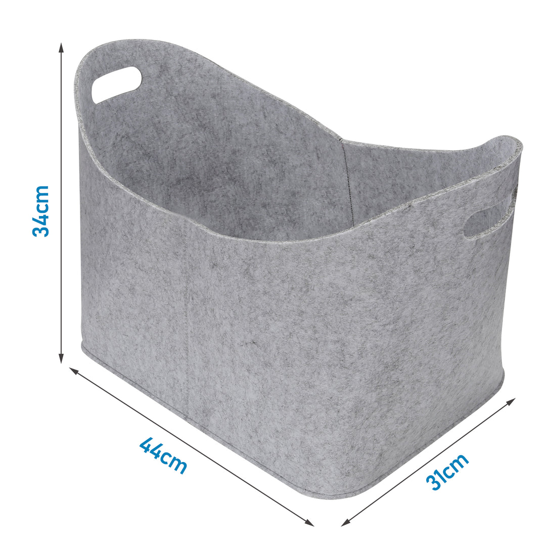 Sonnewelt Firewood Basket Firewood Felt Bag 35L