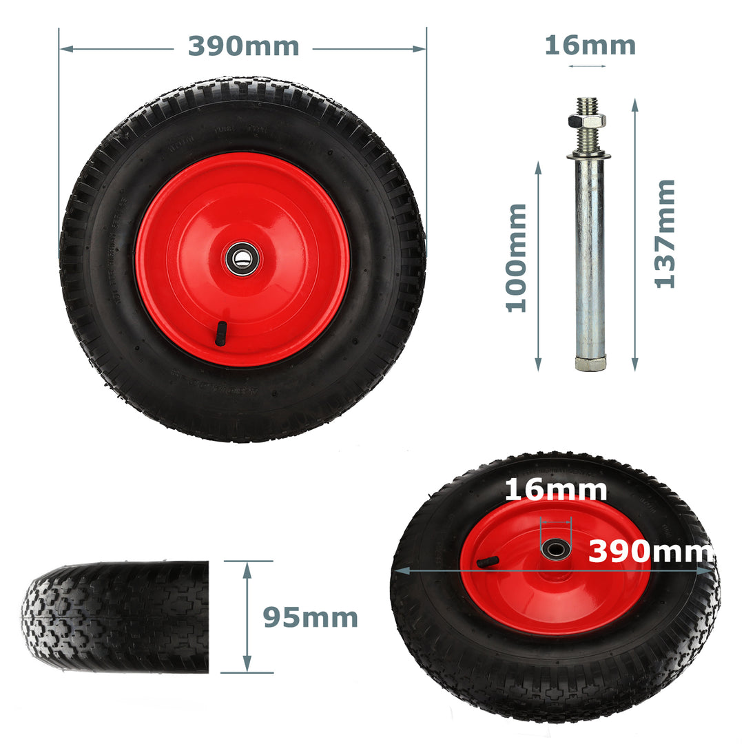 Sonnewelt wheelbarrow wheel 4.80 4.00-8