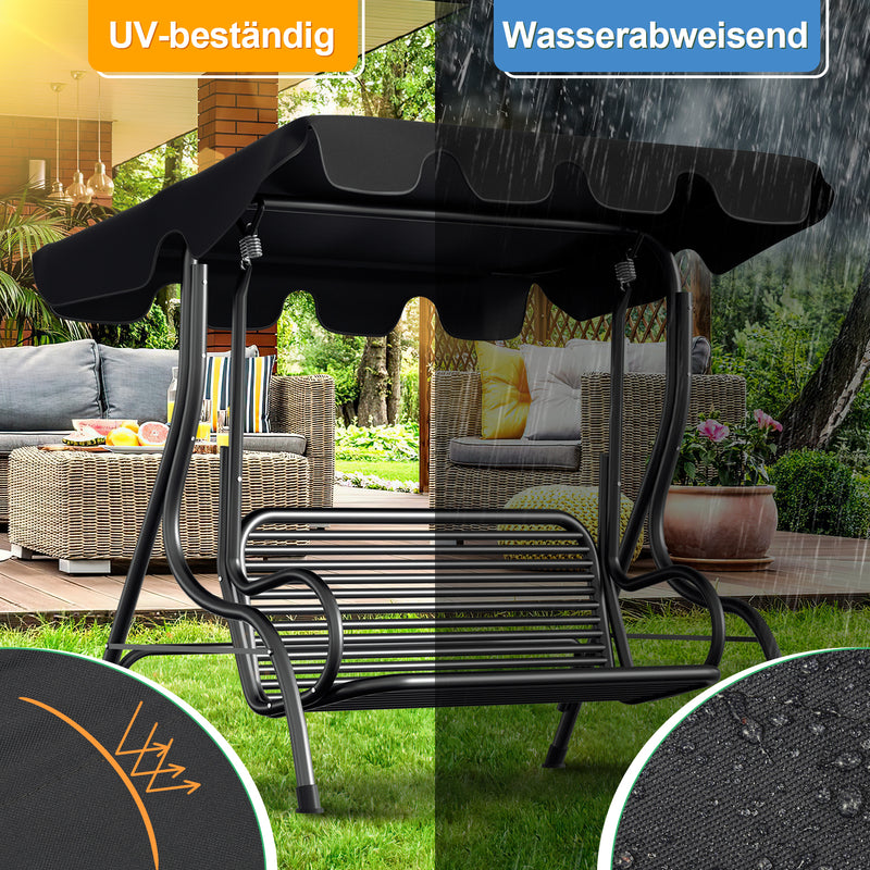 Sonnewelt Ersatzdach für Hollywoodschaukel Universal 210x145cm