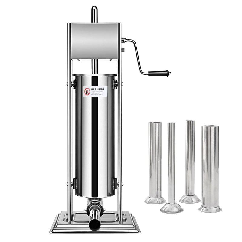 Sonnewelt Wurstfüllmaschine Zuhause Edelstahl 3L 5L 7L