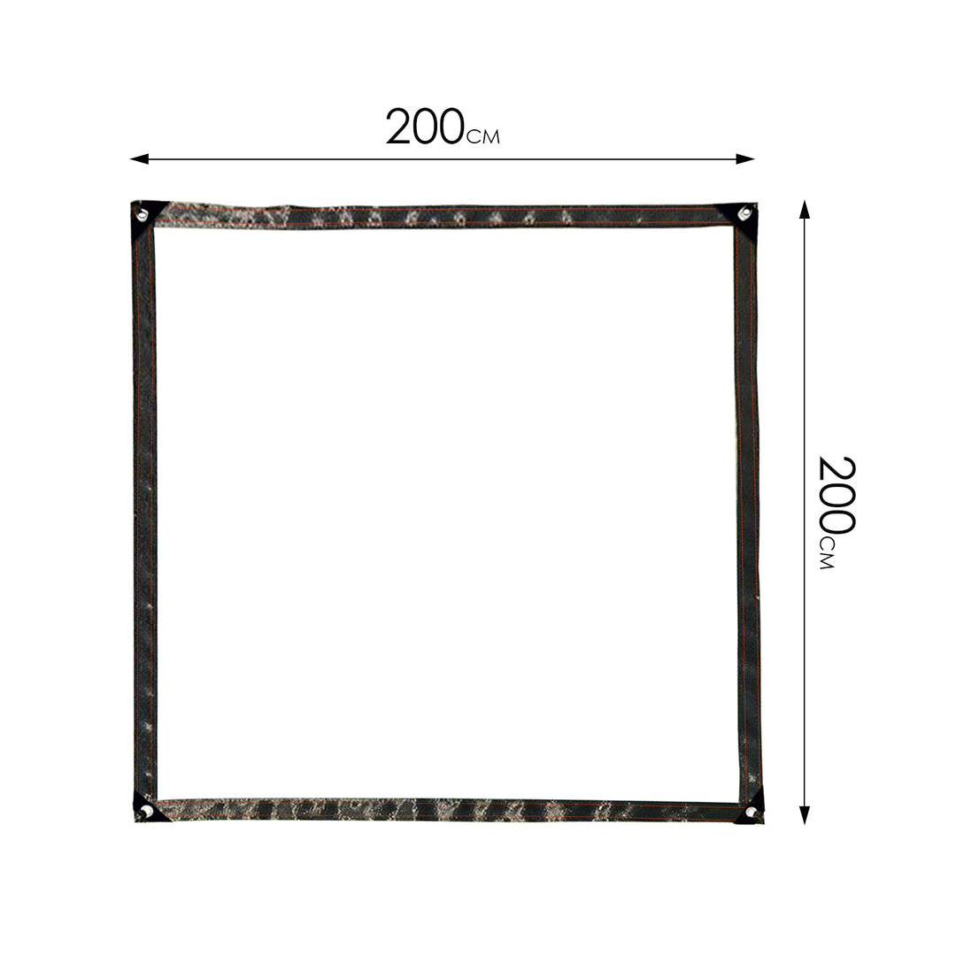Sonnewelt Transparent Tarpaulin Waterproof with eyelets