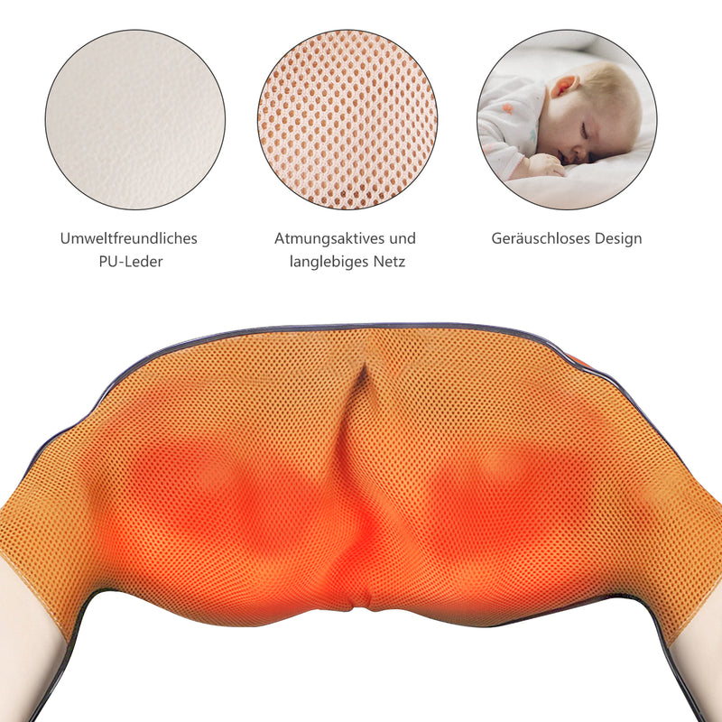 Sonnewelt Shiatsu Massage Nackenmassagegerät Auto Elektrische