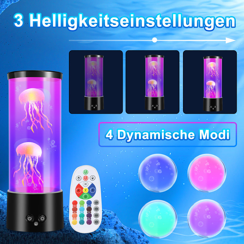Sonnewelt Quallenlampe Jellyfish Lamp RGB  mit Fernbedienung