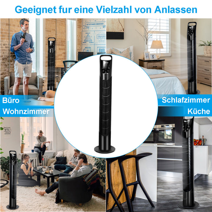 Sonnewelt Turmventilator mit Fernbedienung