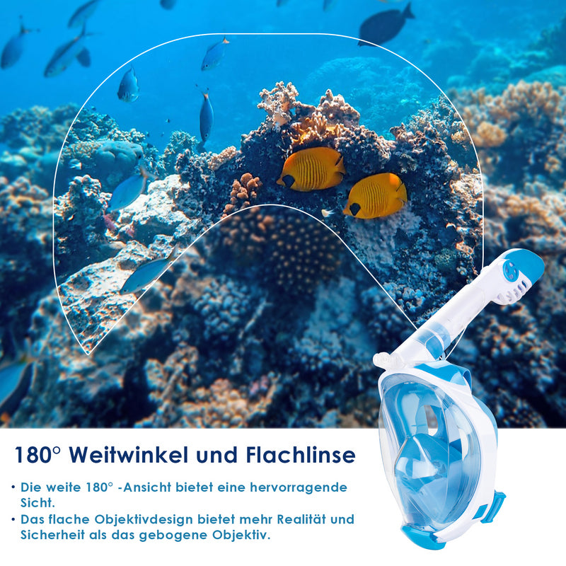 Sonnewelt Kinder Schnorchelmaske Tauchermaske