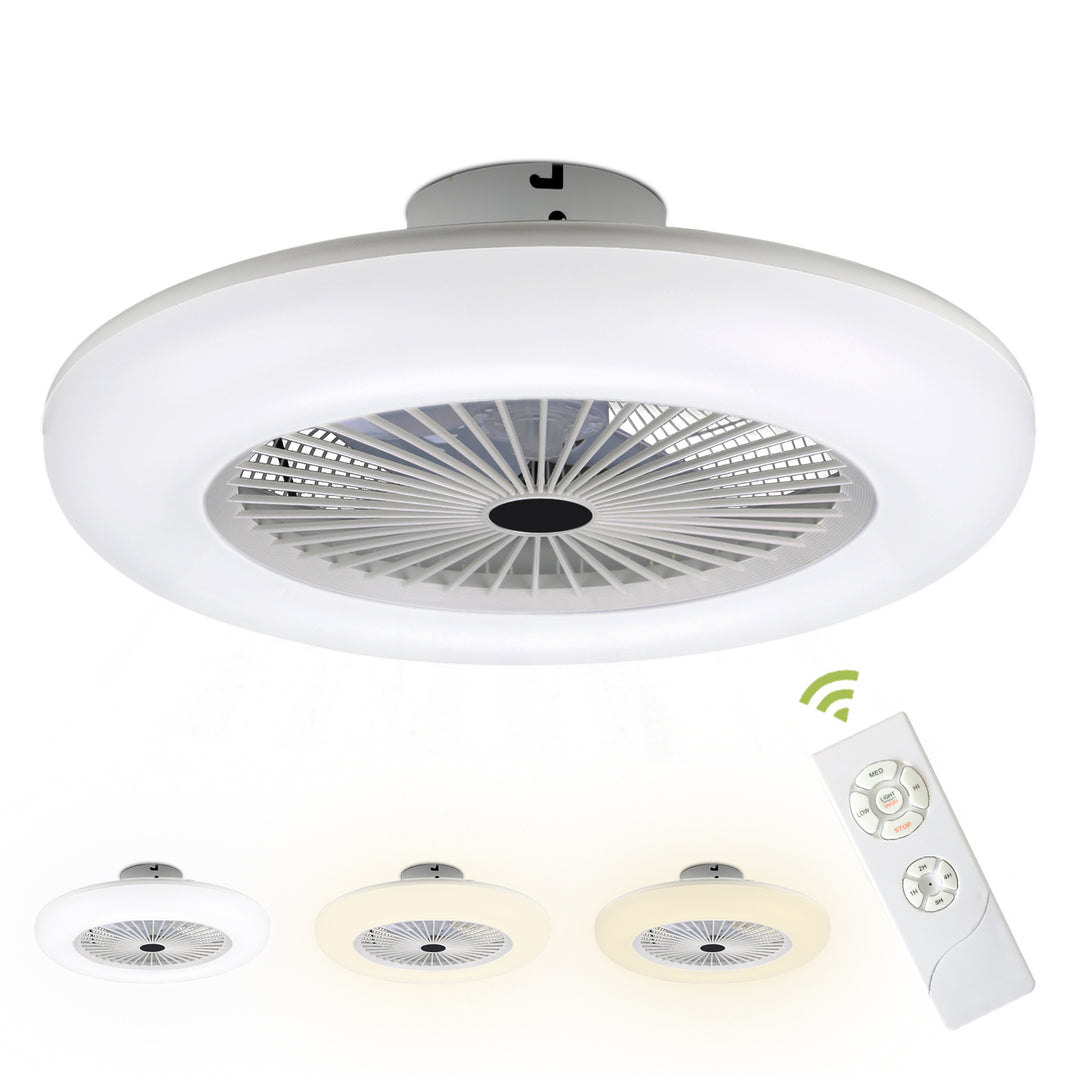 Sonnewelt Deckenventilator mit Beleuchtung 80W
