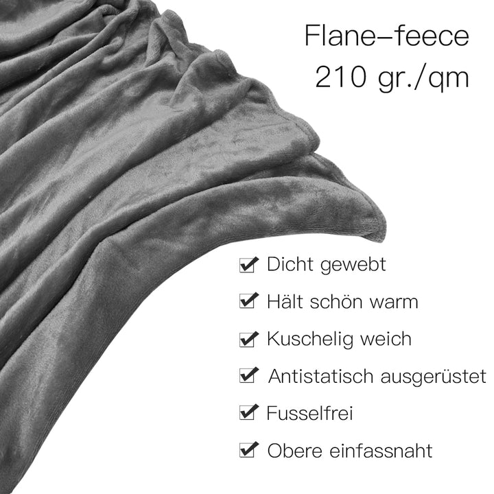 Sonnewelt Cuddly Blanket Fleece Blanket Soft Warm