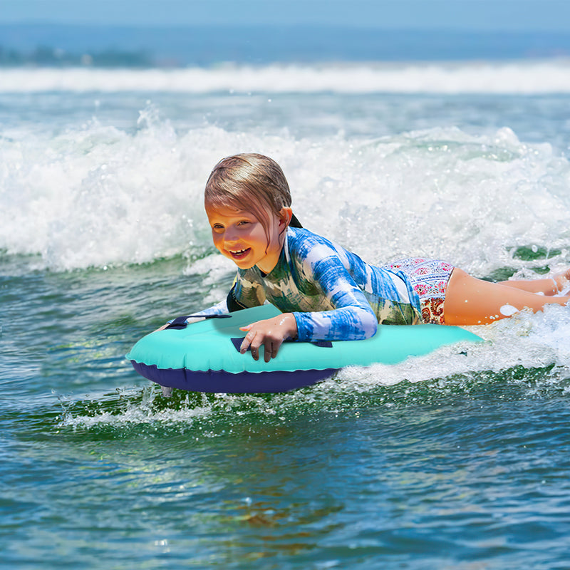 Sonnewelt Kinder Aufblasbares Surfbretter tragbares Kickboard