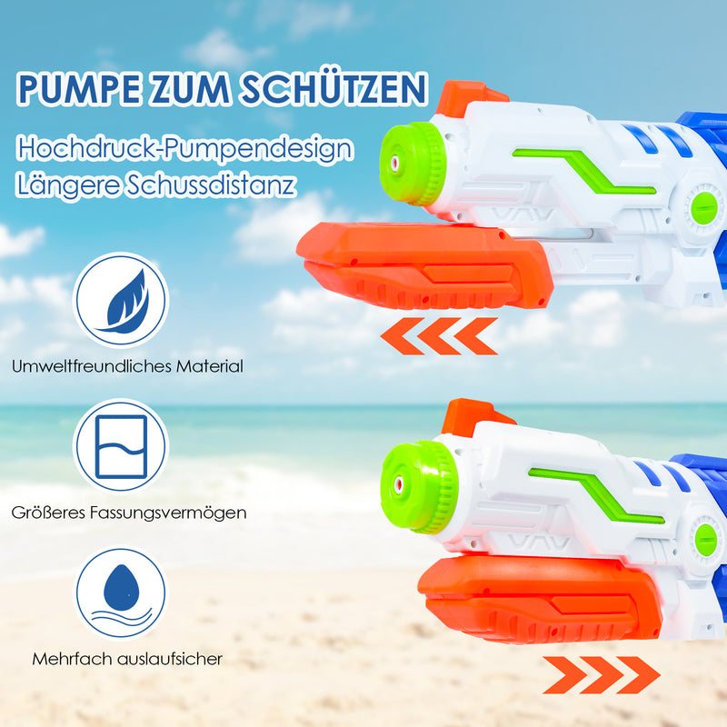 Sonnewelt Wasserpistole Spritzpistolen 2er Set