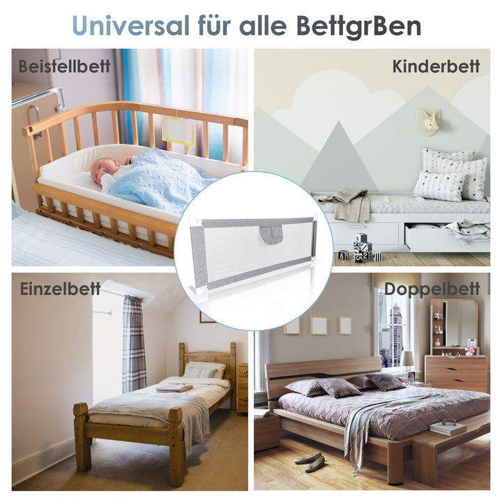 Sonnewelt baby bed rail bed rail height adjustable