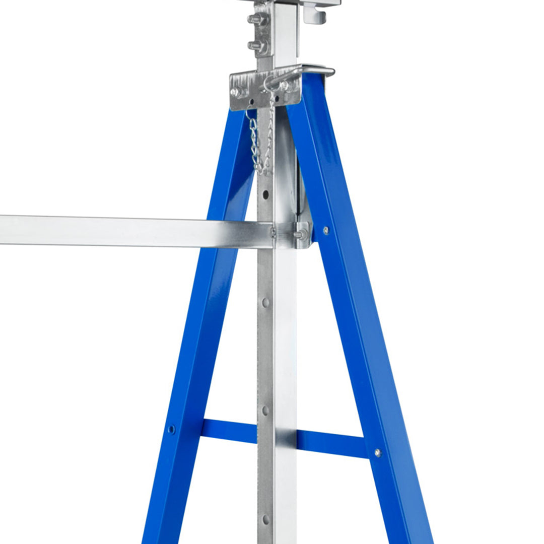Sonnewelt 2x scaffolding trestle folding trestle 7-way height adjustable