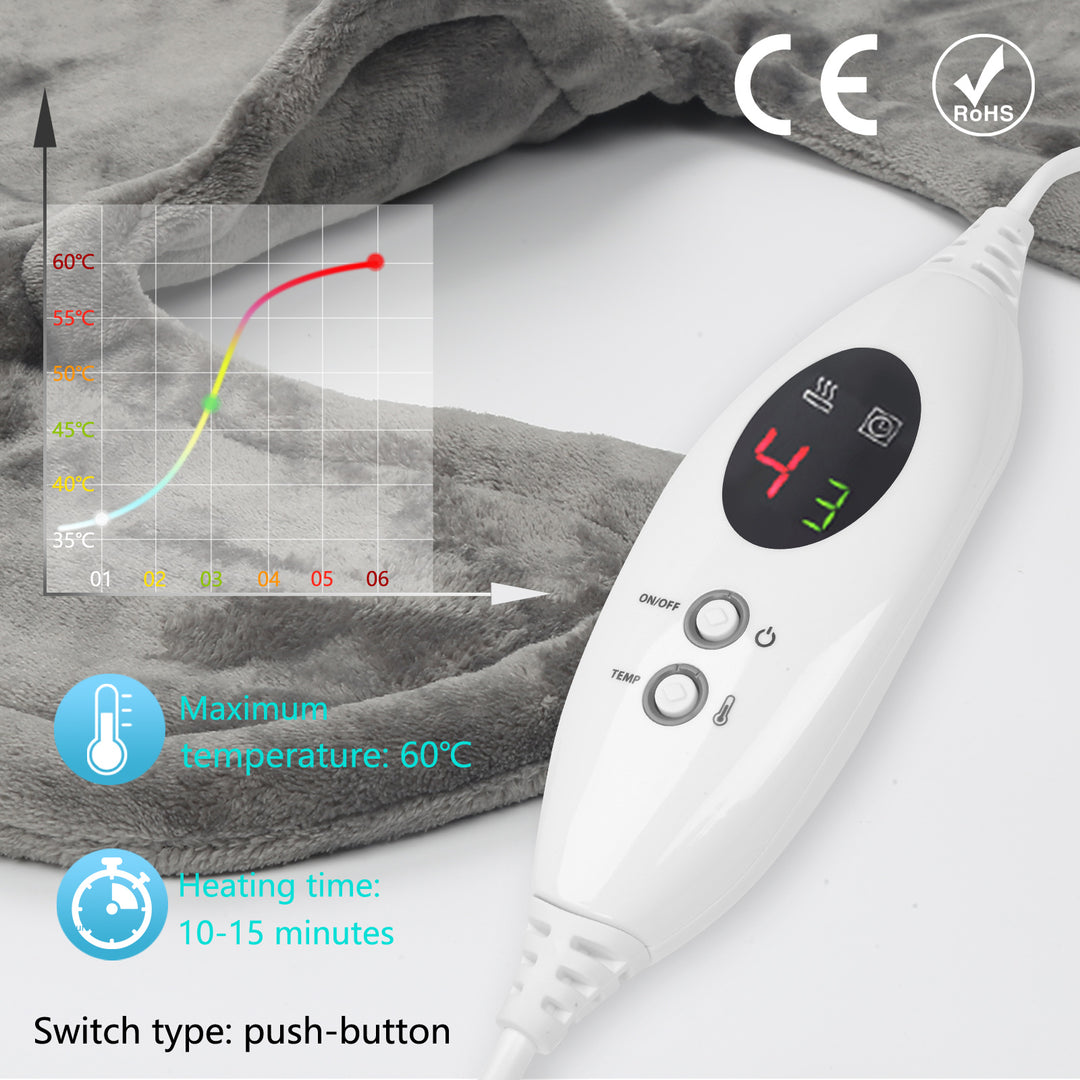 Sonnewelt Heizkissen Rücken Schulter Nacken mit 6 einstellbaren